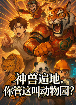 神兽遍地，你管这叫动物园？动态漫画封面图