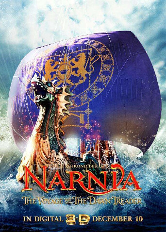 纳尼亚传奇3:黎明踏浪号封面图