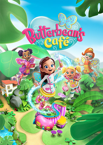 奶油豆豆咖啡馆  英语版封面图