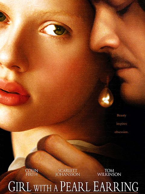 戴珍珠耳环的少女封面图