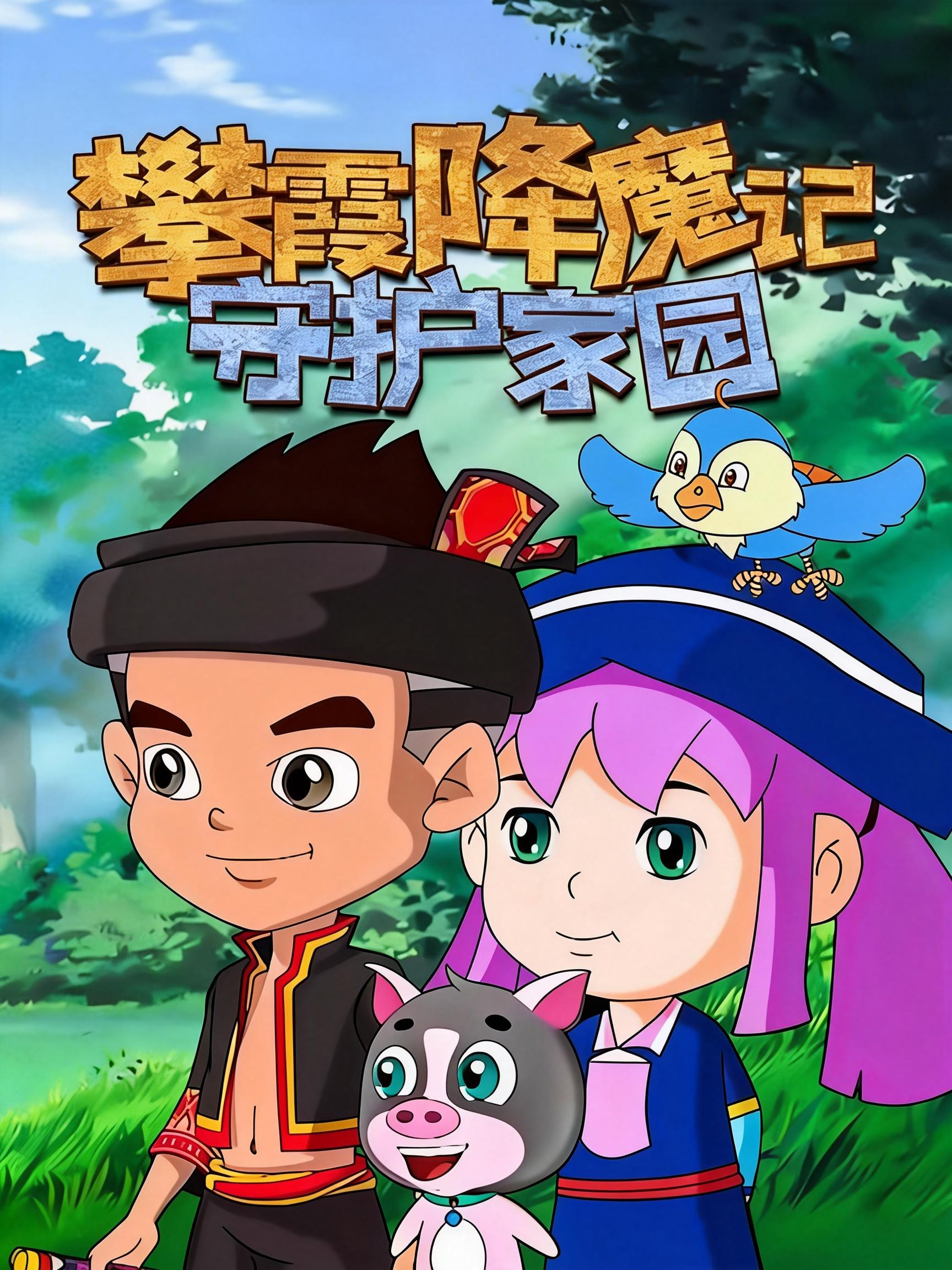 攀霞降魔记守护家园封面图