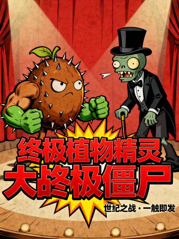 终极植物精灵大战终极僵尸封面图