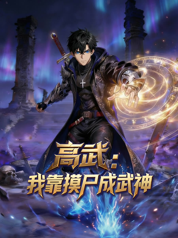 高武:我靠摸尸成武神动态漫画封面图