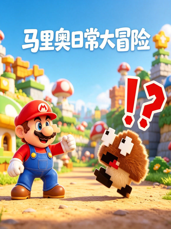 马里奥日常大冒险封面图