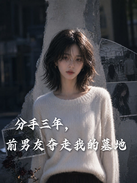 分手三年前男友夺走我的墓地封面图