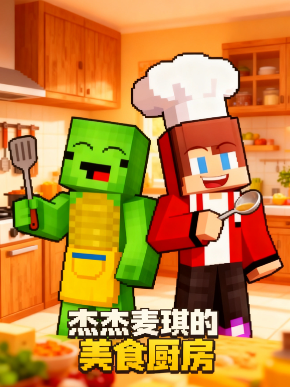 杰杰麦琪的美食厨房封面图