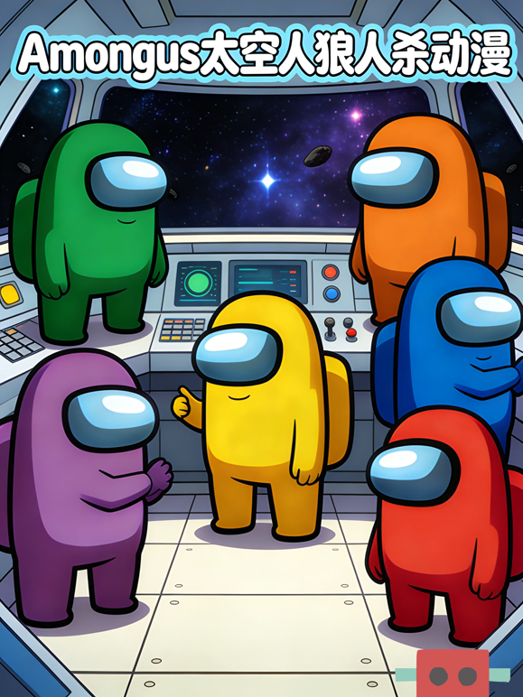 Amongus太空人狼人杀动漫封面图