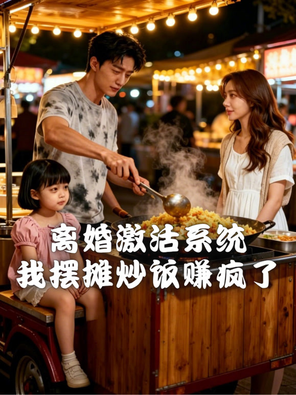 离婚激活系统我摆摊炒饭赚疯了封面图