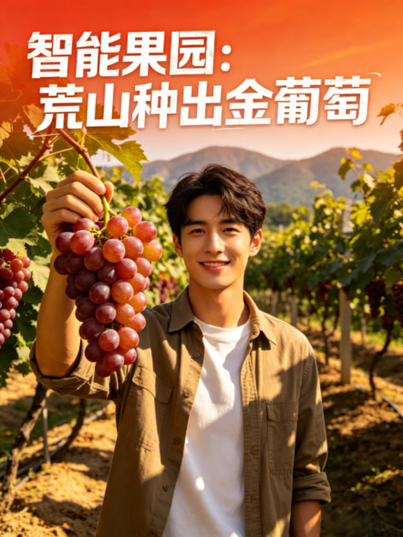 智能果园:荒山种出金葡萄封面图