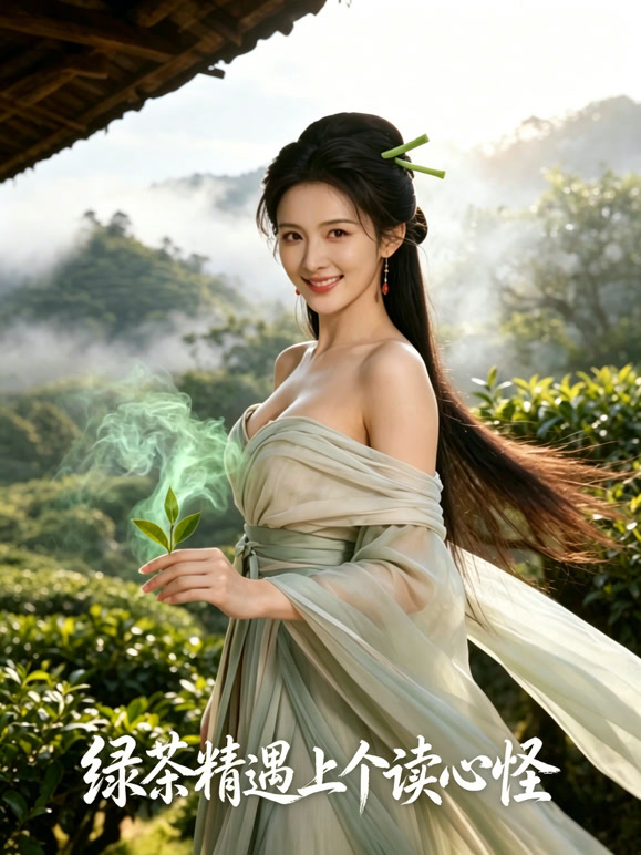 绿茶精遇上个读心怪封面图