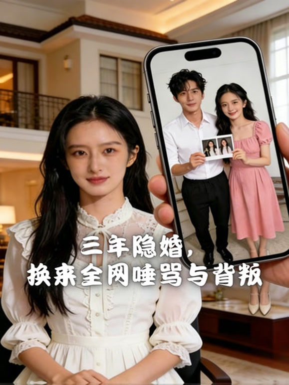 三年隐婚换来全网唾骂与背叛封面图