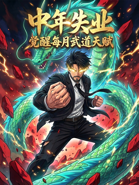 中年失业觉醒每月武道天赋动态漫画封面图