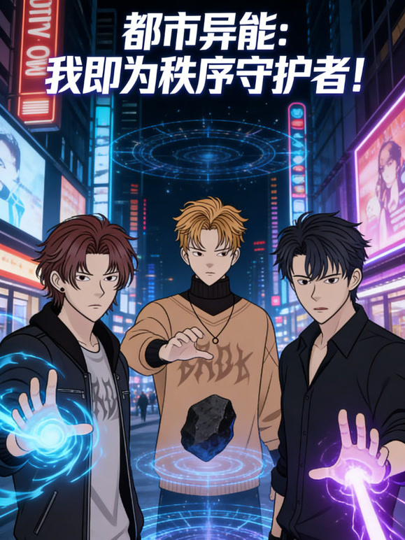 都市异能:我即为秩序守护者动态漫画封面图