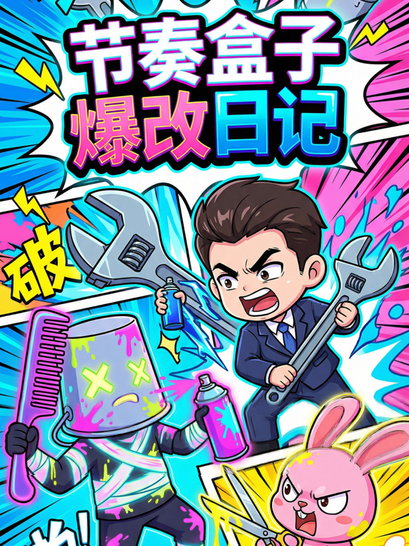 节奏盒子爆改日记封面图