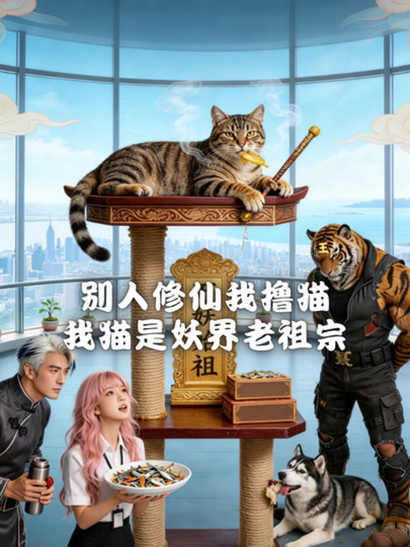 别人修仙我撸猫我猫是妖界老祖宗封面图