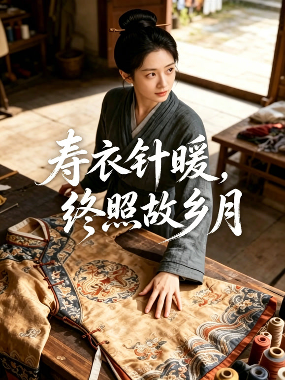 寿衣针暖终照故乡月封面图