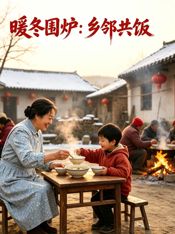 暖冬围炉:乡邻共饭封面图