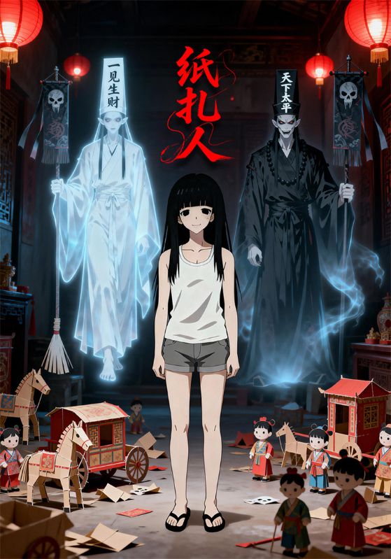 纸扎人封面图