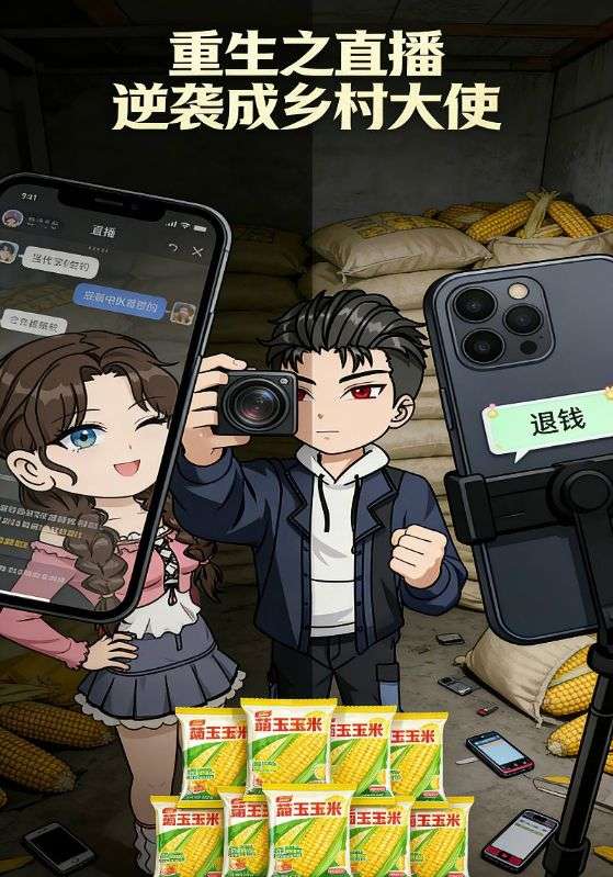 重生之直播逆袭成乡村大使封面图