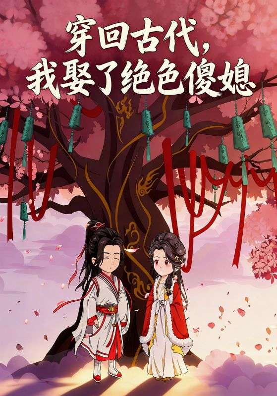 穿回古代我娶了绝色傻媳封面图