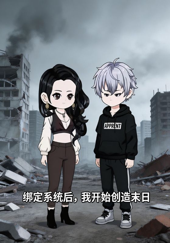 绑定系统后我开始创造末日封面图