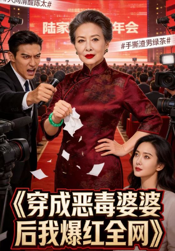 穿成恶毒婆婆后我爆红全网封面图