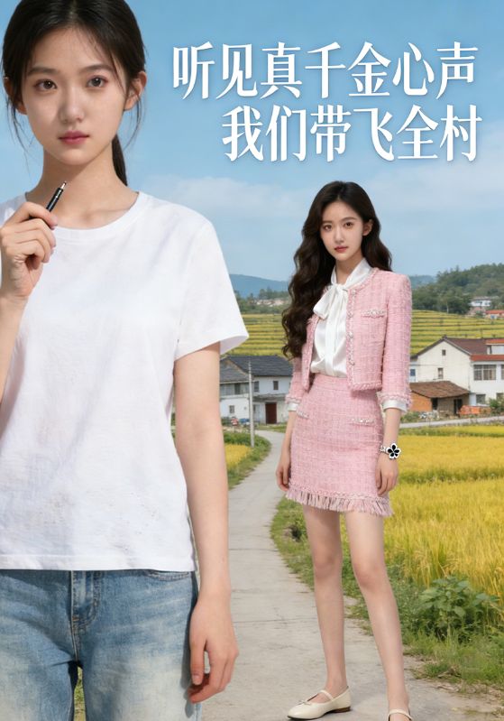 听见真千金心声我们带飞全村封面图