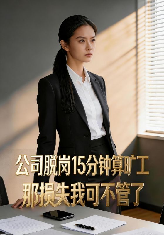 公司脱岗15分钟算旷工那损失我可不管了封面图