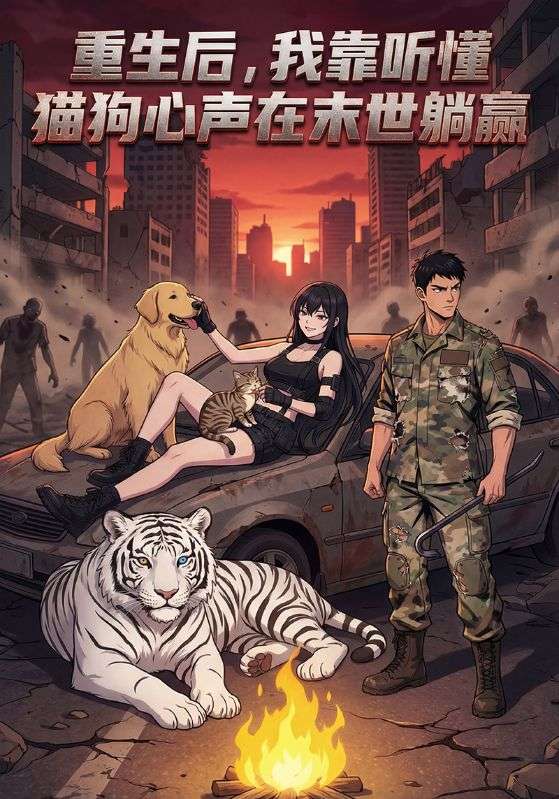 重生后我靠听懂猫狗心声在末世躺赢封面图