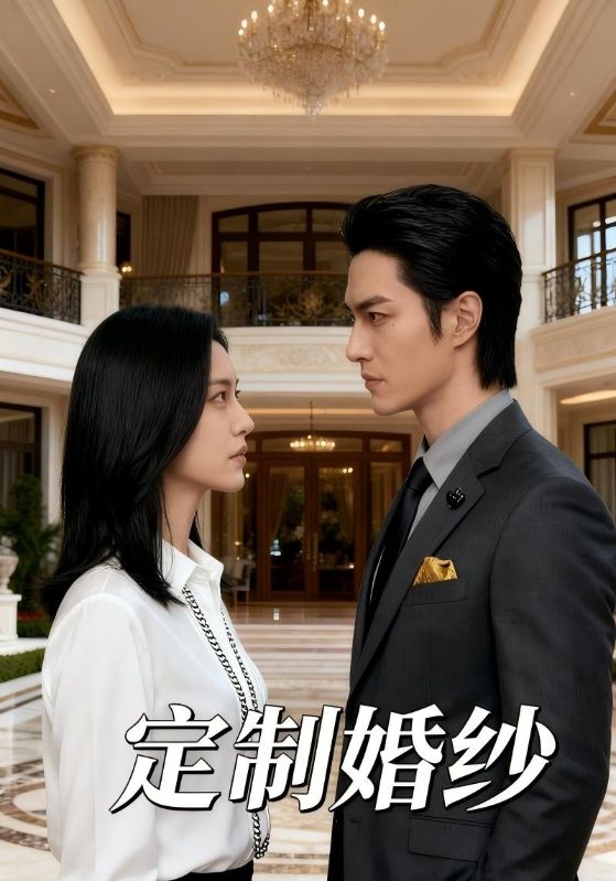 定制婚纱封面图