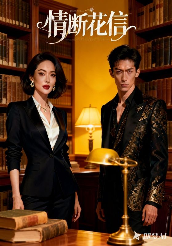 情断花信封面图