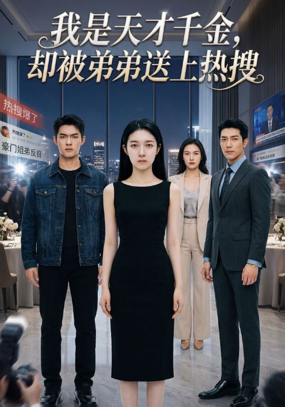 我是天才千金却被弟弟送上热搜封面图